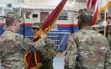 595th Transportation Brigade Change of Command and Responsibility Ceremony