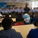 Marine visit the Brisbane Grammar School