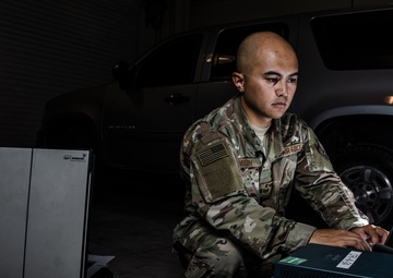 Island warrior: Guam combat communicator delivers mobile networks from center of airpower