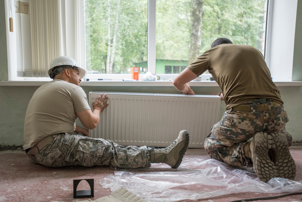 Latvia children to enjoy Alaska Air Guard renovations