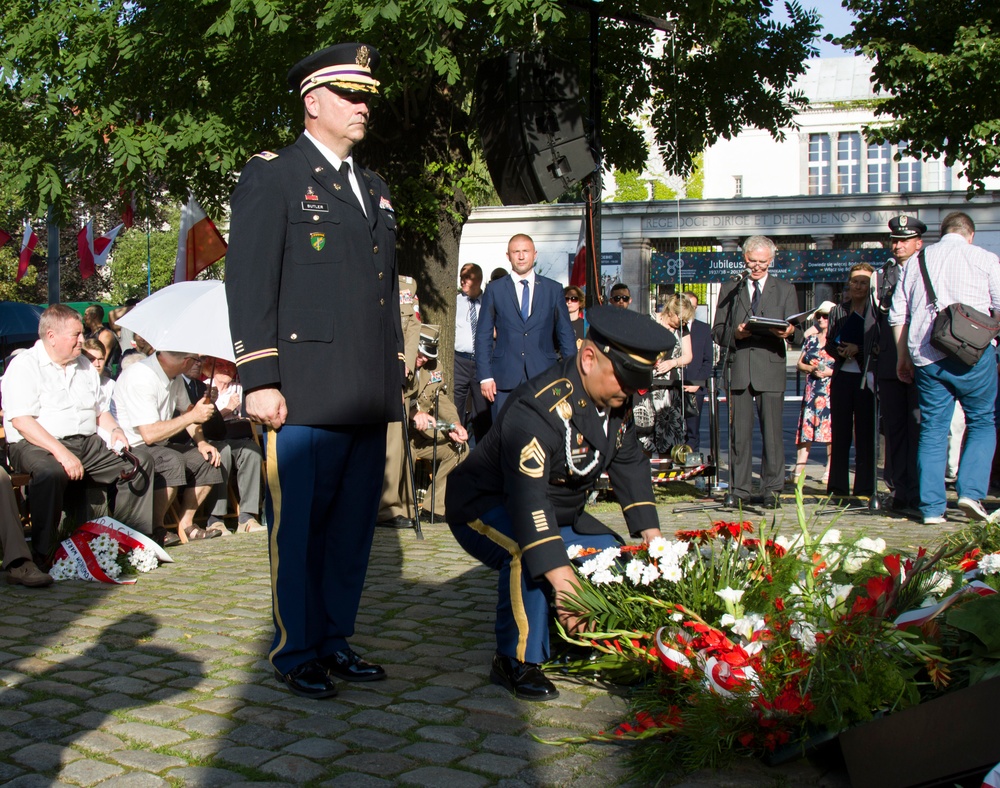 73rd /Annual Warsaw Uprising Wreath-Laying Ceremony