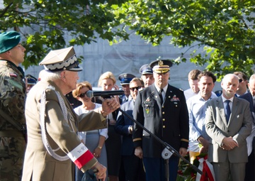 73rd Warsaw Uprising Wreath Laying Ceremony