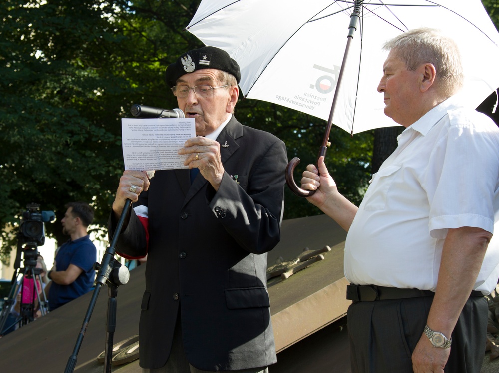 73rd Warsaw Uprising Wreath Laying Ceremony