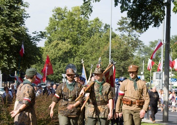 73rd Warsaw Uprising Wreth Laying Ceremony