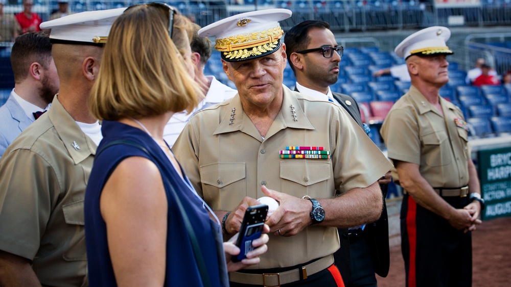 Washington Nationals USMC day July 25, 2017