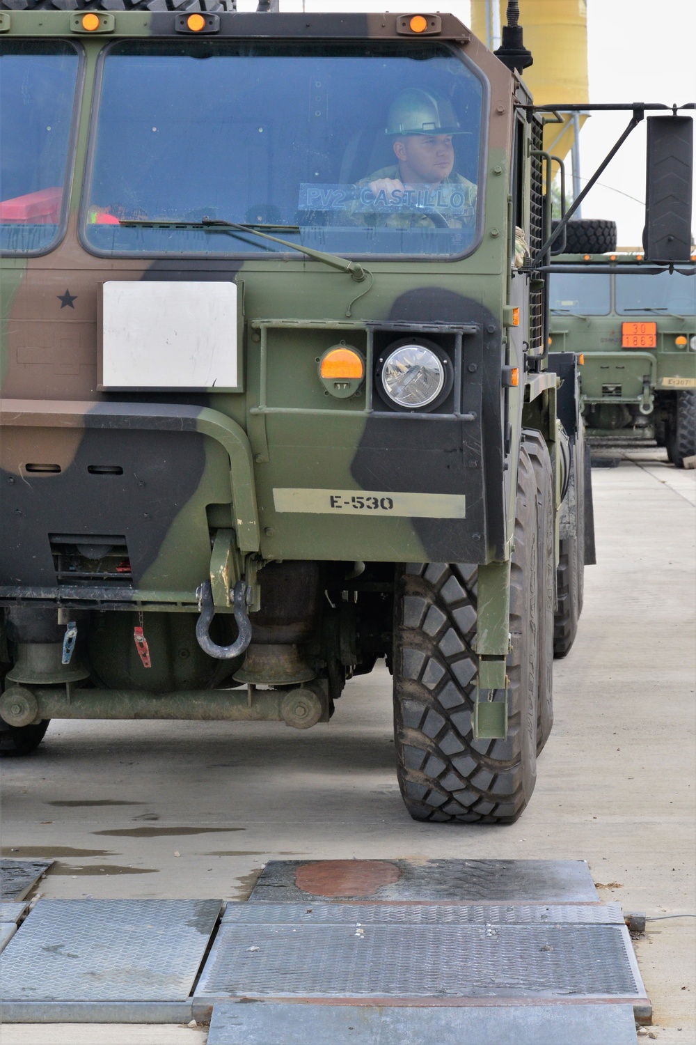 Heavy Expanded Mobility Tactical Truck Brake Test