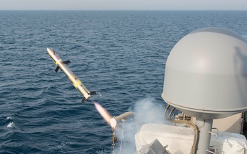 Coastal Patrol Ships Conduct Test Fire of Griffin Missile System in Arabian Gulf