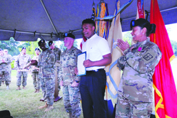 'Village' vital to success as commander, says 'great mom'