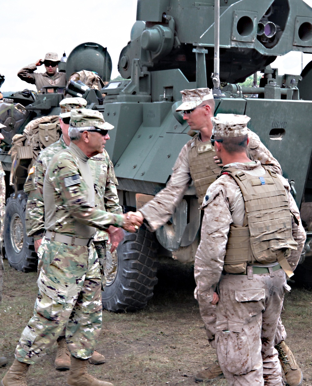 Maj. Gen. Vadnais visits Marines NS 17