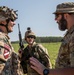 Latvian and Danish Soldiers at Camp Grayling