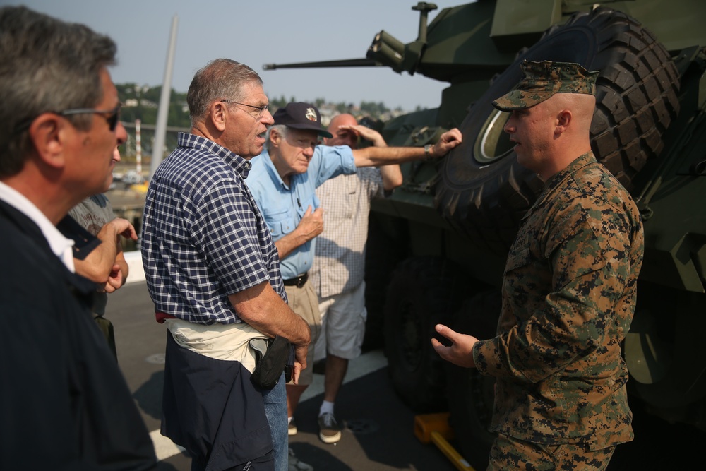 Ship tours aboard USS Anchorage