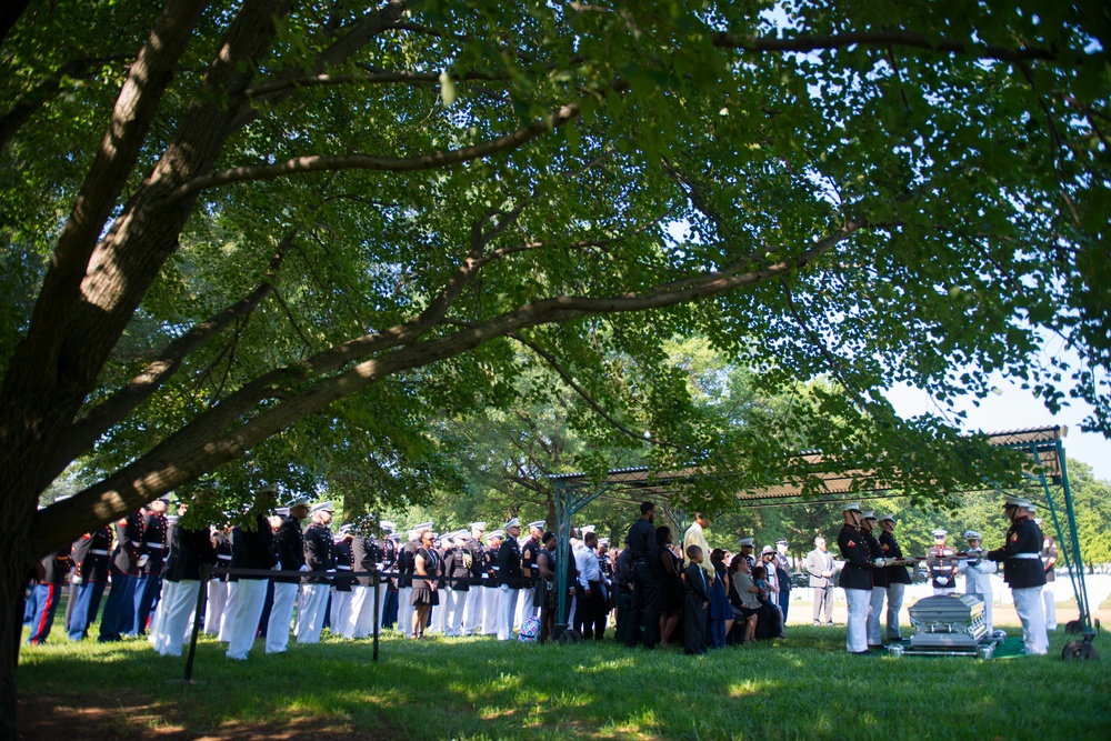 U.S. Marine Corps​ Sgt. Julian Kevianne Funeral at Arlington National Cemetery
