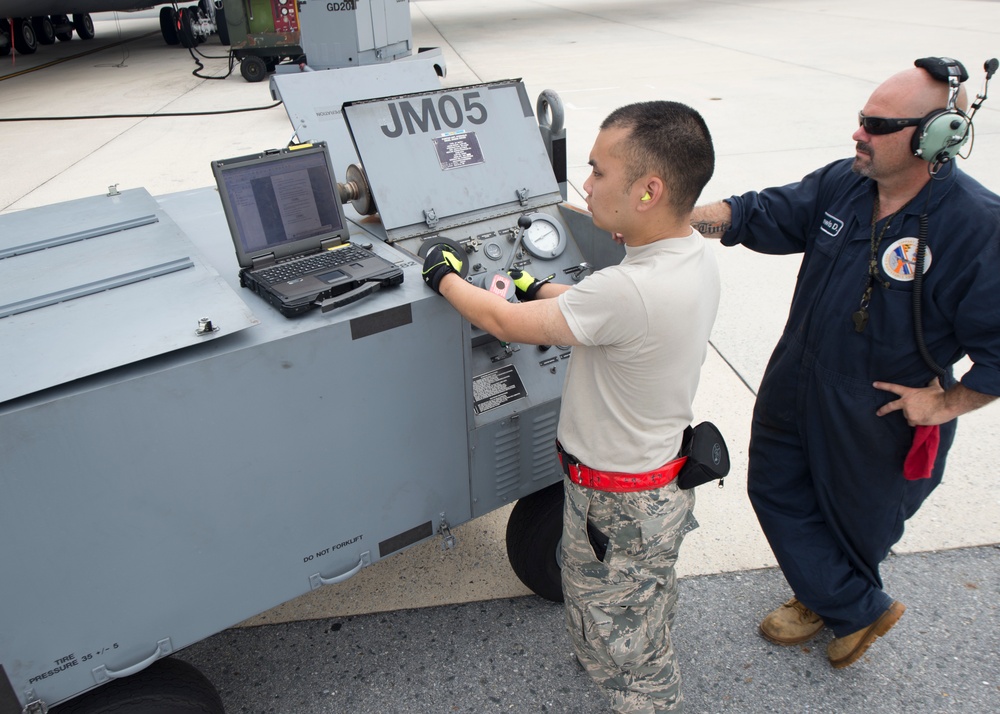 Team Dover C-5s return to the fight