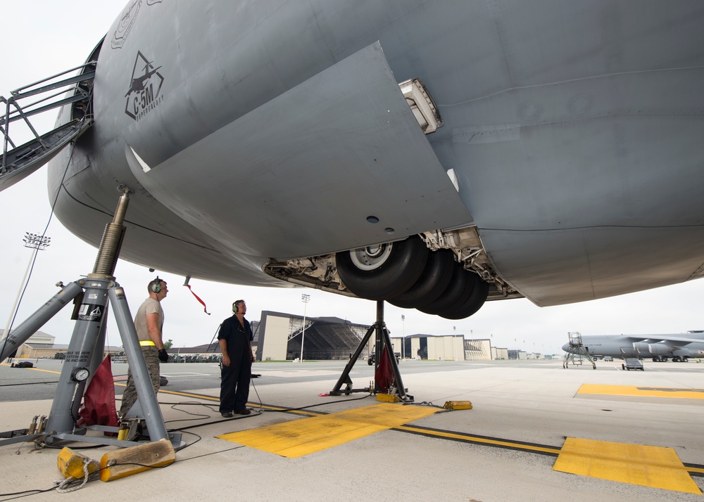 Team Dover C-5s return to the fight