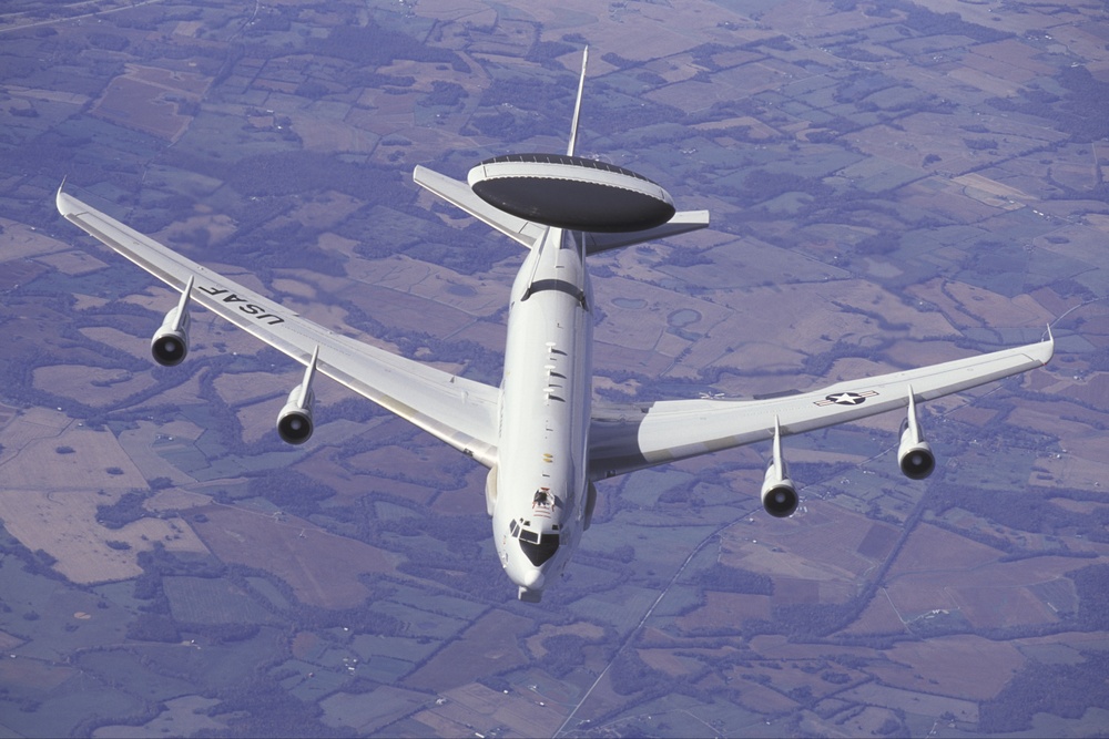 E-3C AWACs over Oklahoma