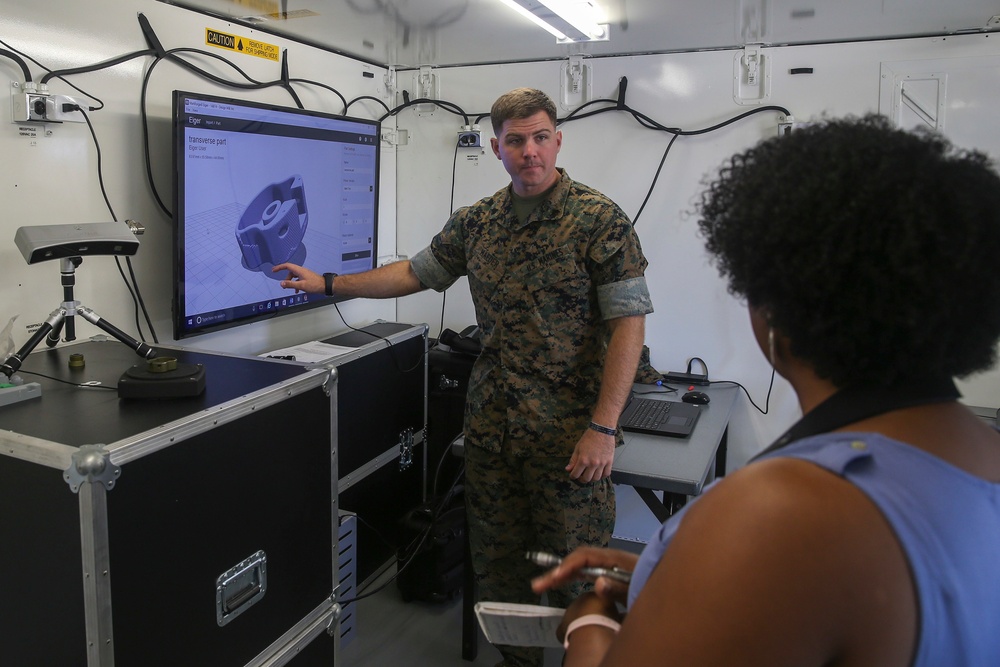 2nd Maintenance Battalion displays its 3-D printing capabilities