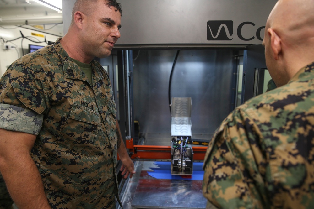 2nd Maintenance Battalion displays its 3-D printing capabilities