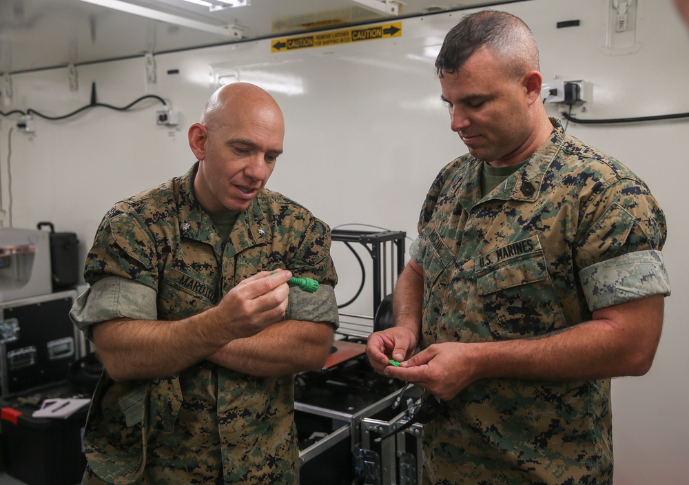 2nd Maintenance Battalion displays its 3-D printing capabilities