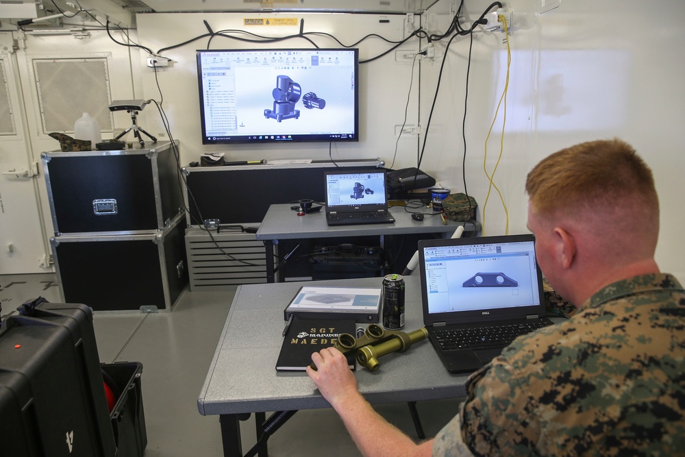 2nd Maintenance Battalion displays its 3-D printing capabilities