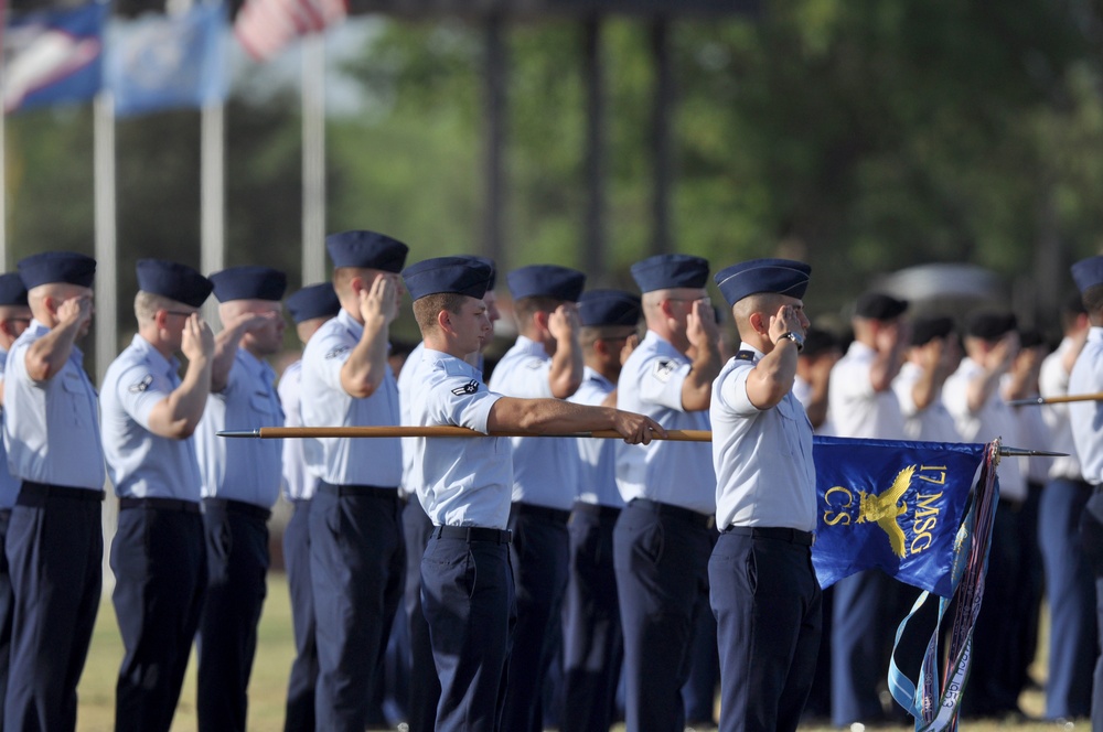 17th Training Wing Change of Command