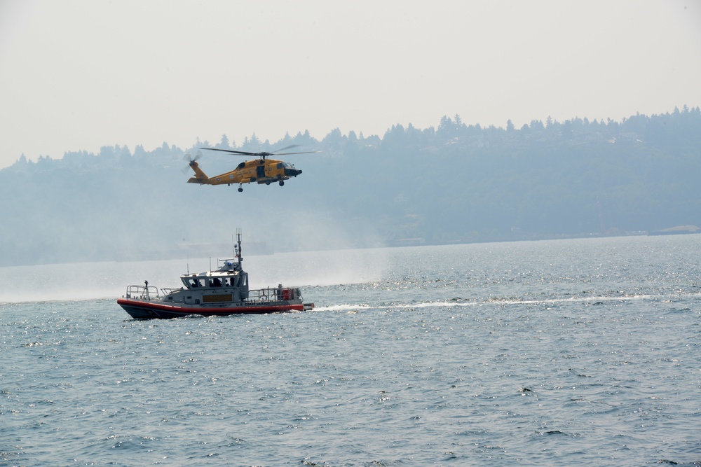 Coast Guard participates in Seattle's Seafair Parade of Ships