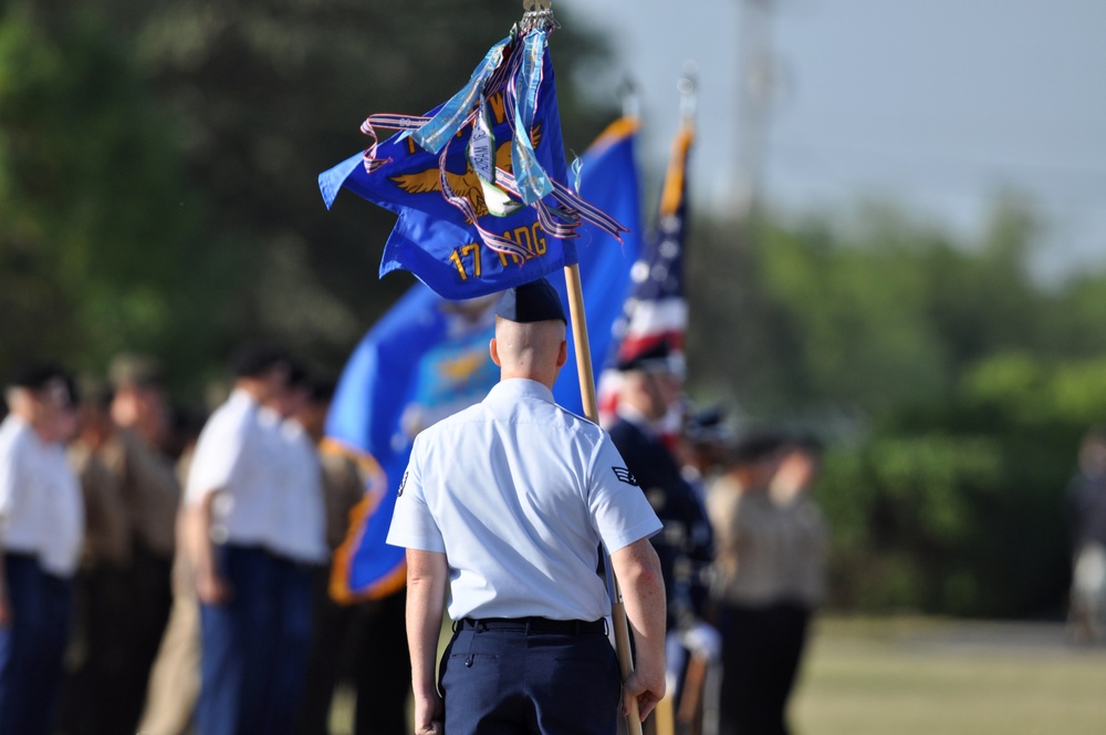 17th Training Wing Change of Command