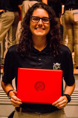 The Marine Inside: Student embodies Marine leadership