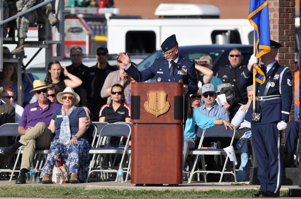 17th Training Wing Change of Command