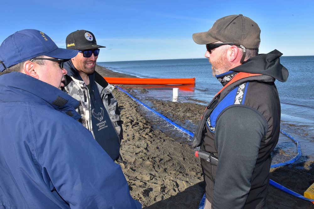 Oil Spill Response Seminar equipment deployment