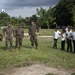 Marines with the SPMAGTF-SC conduct commencement ceremony for Trujillo school projects