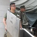 Marines Enjoy Food at Camp Grayling's MPRC