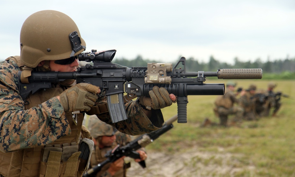 Marines Conduct Battle Drills during Northern Strike
