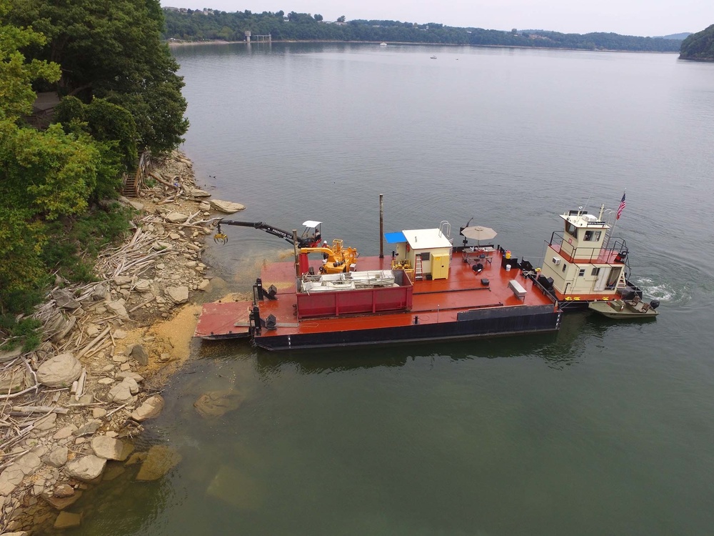 ‘PRIDE of the Cumberland’ back in stride clearing debris, trash on Lake Cumberland