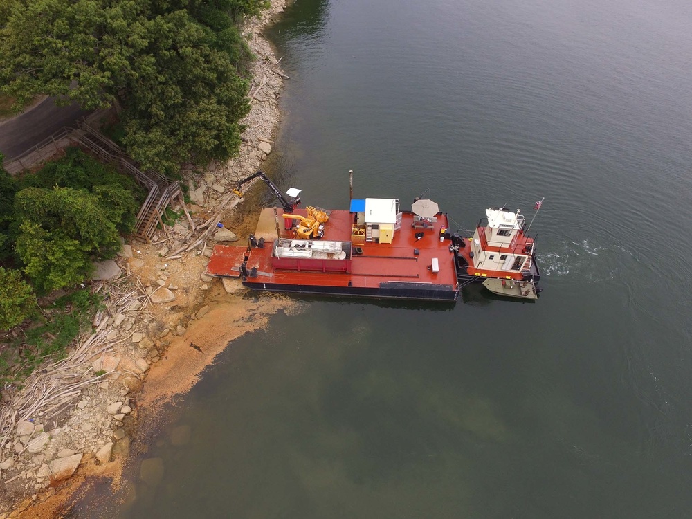 ‘PRIDE of the Cumberland’ back in stride clearing debris, trash on Lake Cumberland