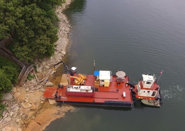 ‘PRIDE of the Cumberland’ back in stride clearing debris, trash on Lake Cumberland