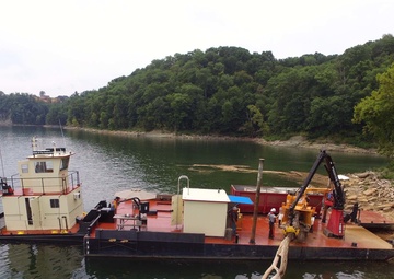 ‘PRIDE of the Cumberland’ back in stride clearing debris, trash on Lake Cumberland