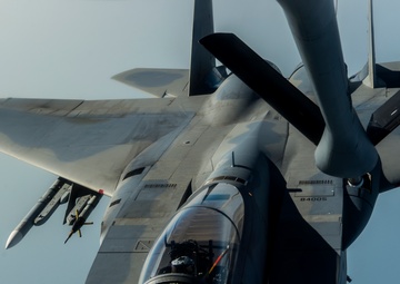 Mobility Air Forces, Combat Air Forces operate together during Mobility Guardian