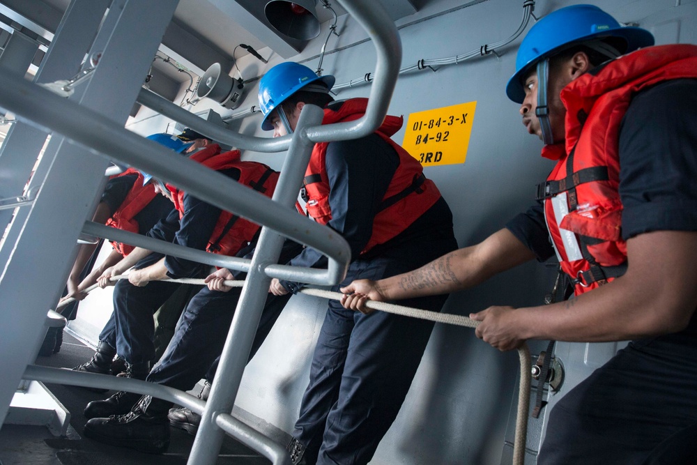 USS Gerald R. Ford RHIB Ops