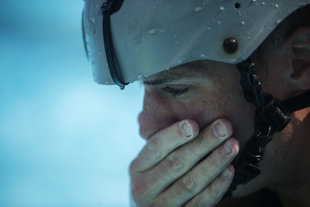 Into the Blue: Underwater Egress Training