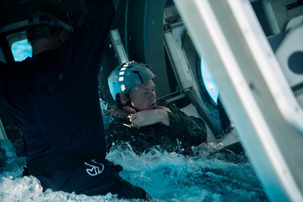 Into the Blue: Underwater Egress Training