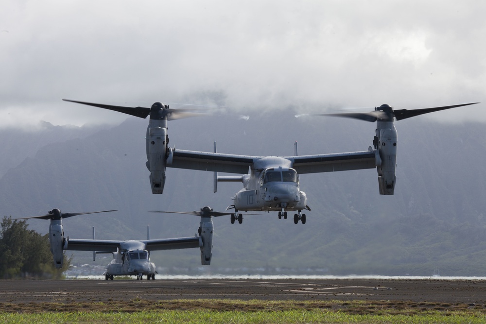 Mission readiness: Hawaii Marines simulate NEO over Oahu