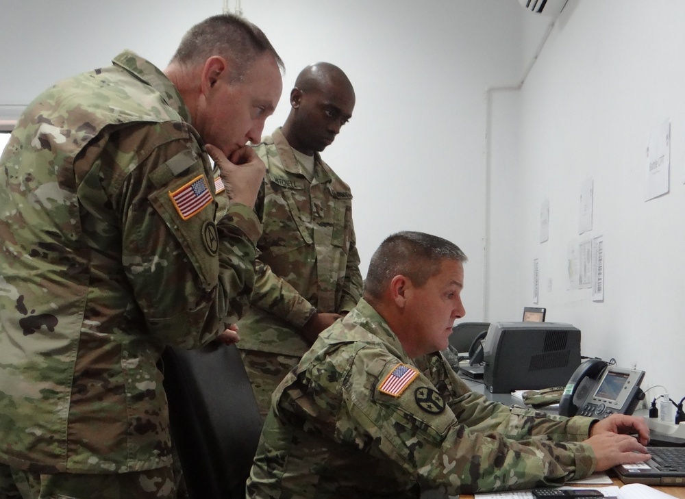 Tennessee National Guardsmen Lt. Mitchell Promoted in Romania during Exercise Saber Guardian 17