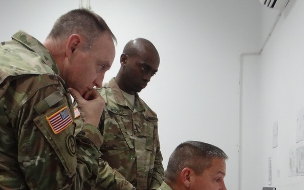 Tennessee National Guardsmen Lt. Mitchell Promoted in Romania during Exercise Saber Guardian 17