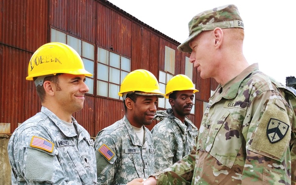 230th Sustainment Brigade, Tennessee Army National Guard Leads Support of Exercise Saber Guardian in Eastern Europe