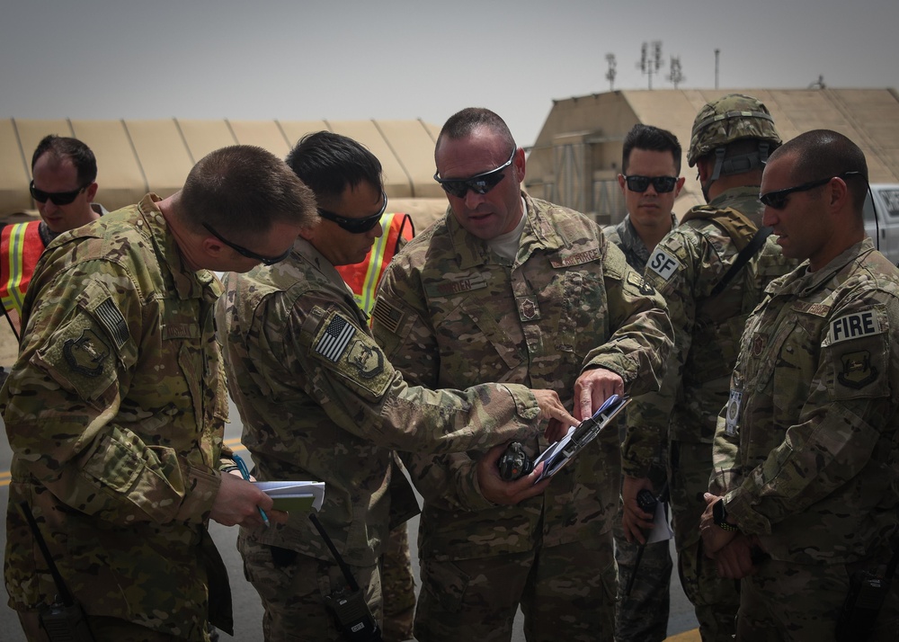 MARE training pays off for 386th AEW during real-world event