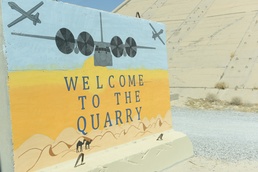 Rock airmen make quarry connection