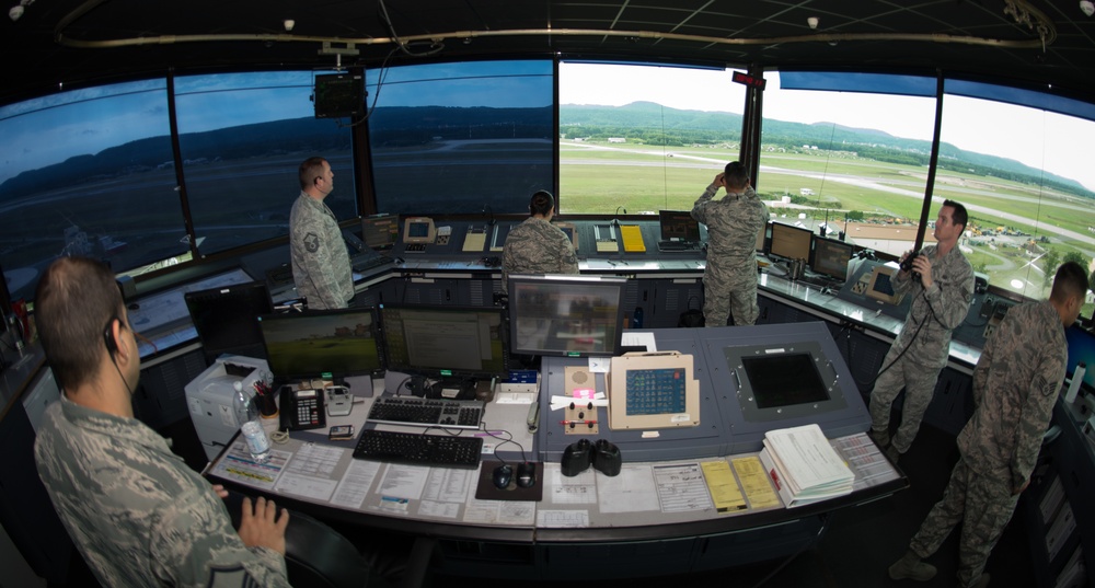 Eyes on the sky keep airfield traffic safe