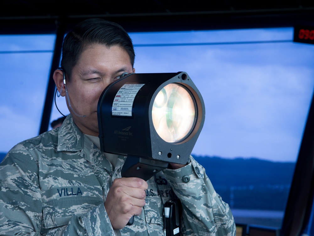 Eyes on the sky keep airfield traffic safe