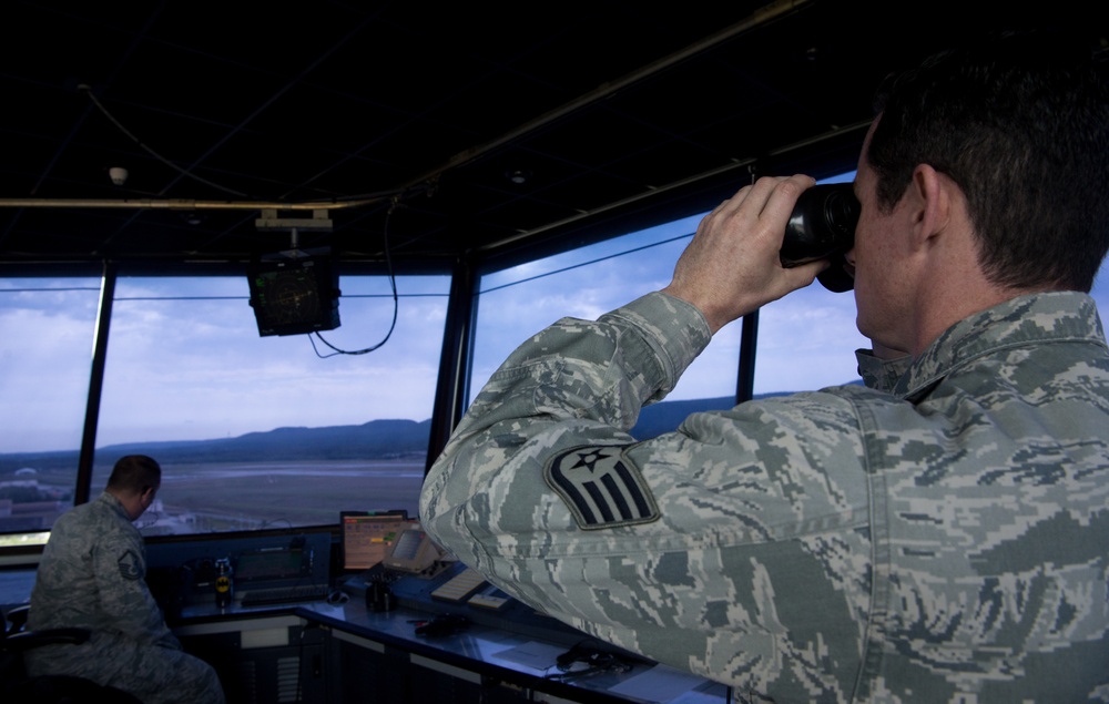 Eyes on the sky keep airfield traffic safe