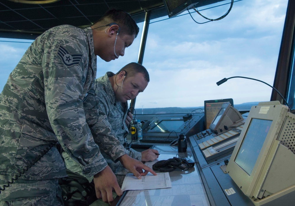 Eyes on the sky keep airfield traffic safe